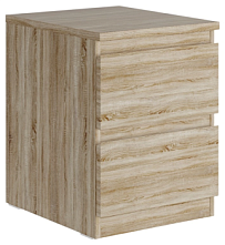 МАЛЬТА тумба ИКЕА / IKEA 2 ящика 40х54 сонома