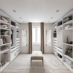 Ящик МАКС выдвижной в двухдверный шкаф, ДСП, цвет белый | изображение 3