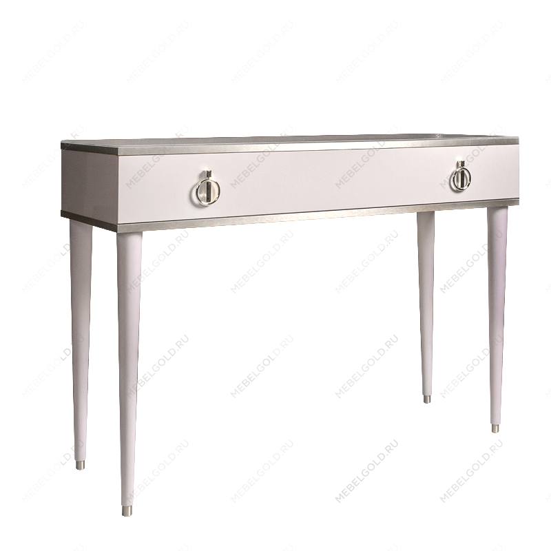Стол туалетный Римини (Слоновая кость/Серебро) РМСТ-1