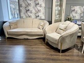 Комплект Лара бежевый золото