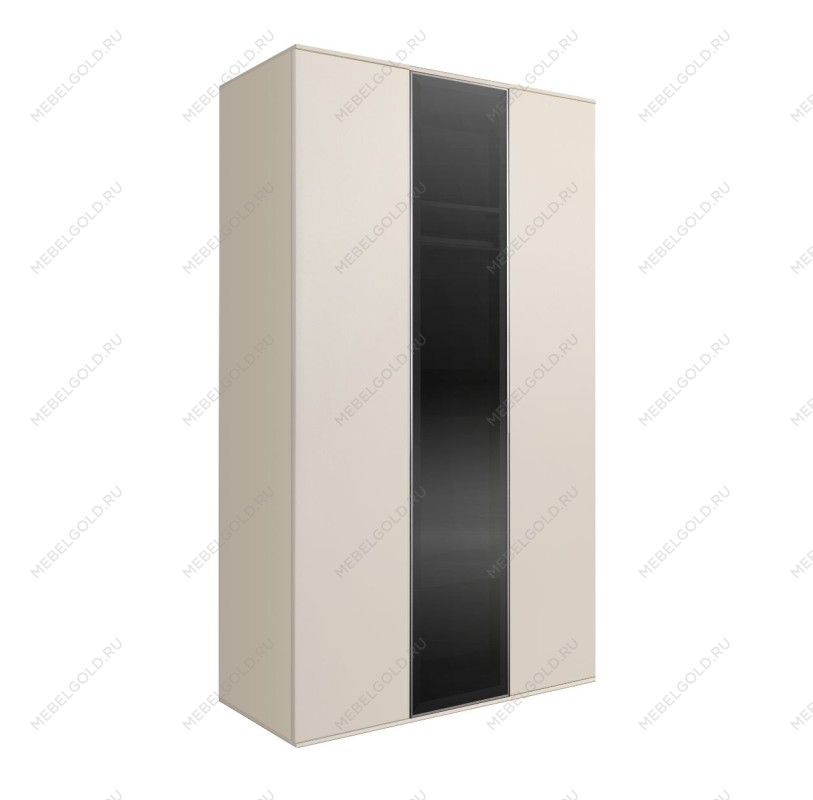 Шкаф 3-х дверный Bogemia Air (Слоновая кость/Серебро) БМШ2/3(1)