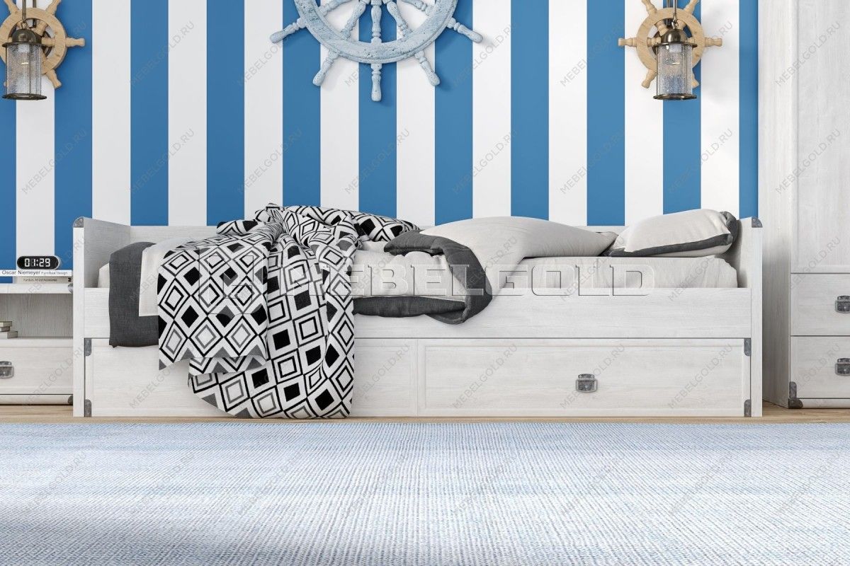 Кровать Индиана JLOZ1S/90 сосна каньон | изображение 1