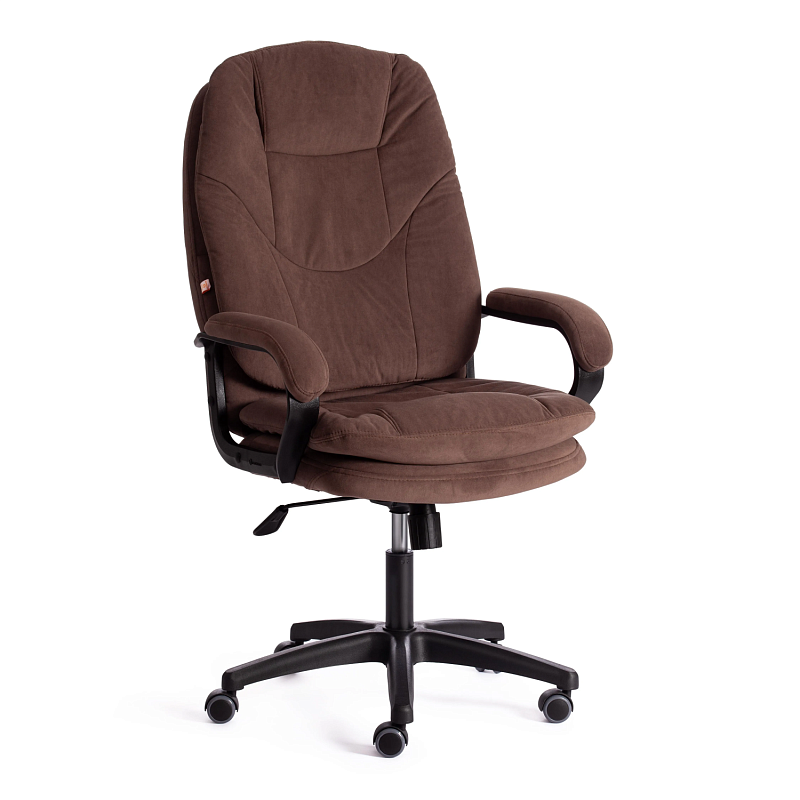 Кресло COMFORT LT (22), флок, коричневый, 6