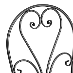 Стул Love Chair (PL08-11140), стальной сплав, черный, 40х47,5х94 см | изображение 8