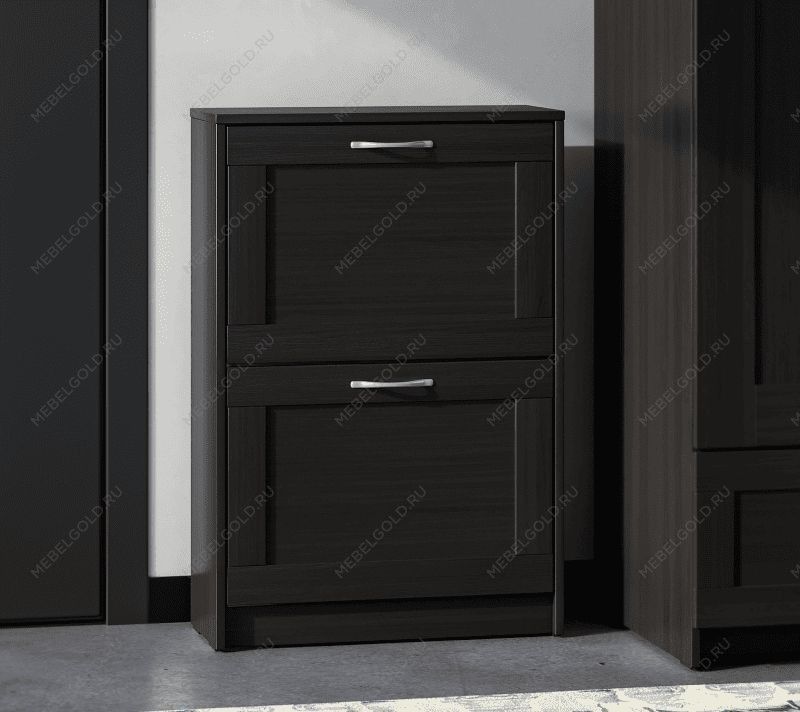 БРИМНЭС / СИРИУС тумба ИКЕА / IKEA для обуви 60х89 Дуб Венге | изображение 5