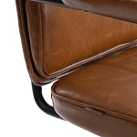 Кресло ALPHA, иск. кожа, Brown (коричневый) | изображение 6