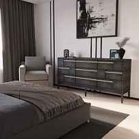 Мебель Сидней (Дуб графит)