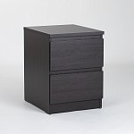 МАЛЬТА тумба ИКЕА / IKEA 2 ящика 40х54 Дуб Венге | изображение 1