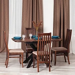 Стул DOLCE мягкое сидение, бук, 40х46х100см, Tobacco, велюр, Tenerife mocca | изображение 9