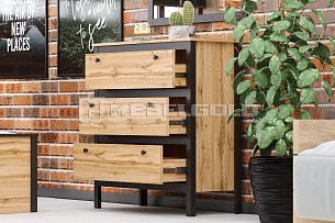 Комод Лофт KOM3S/90