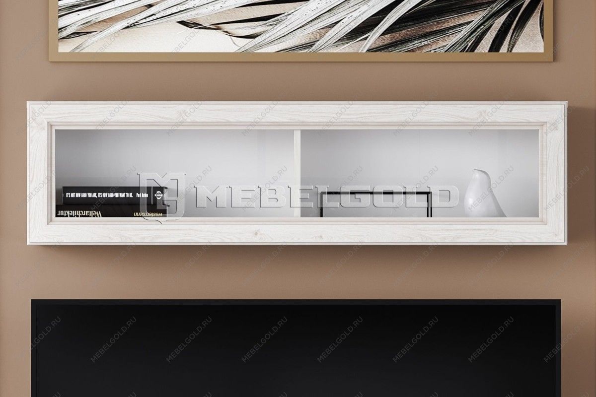 Шкаф навесной Стилиус SFW1W (Лиственница сибирская) | изображение 1