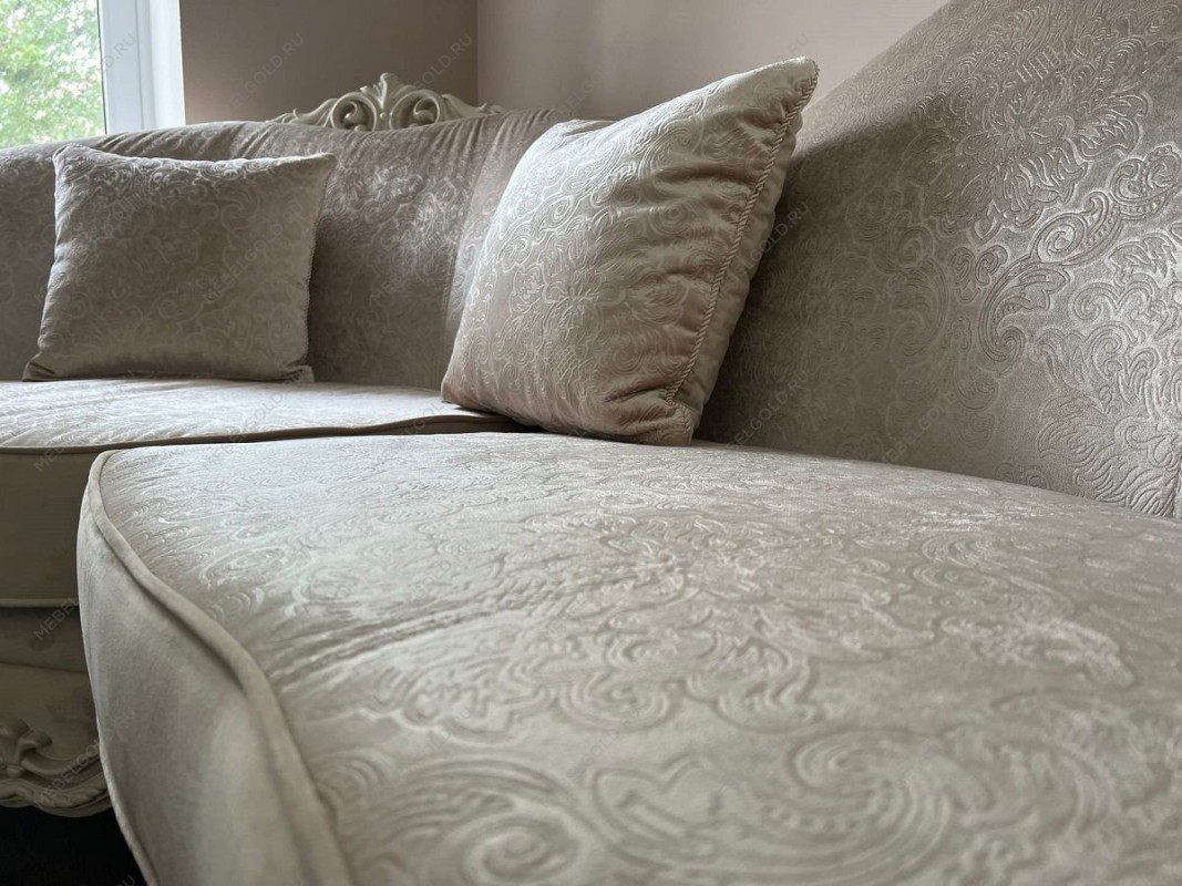 Диван Мокко угловой 3-у-2 бежевый | изображение 13