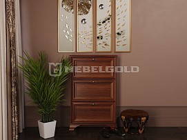 Тумба для обуви Кентаки SFB3B каштан