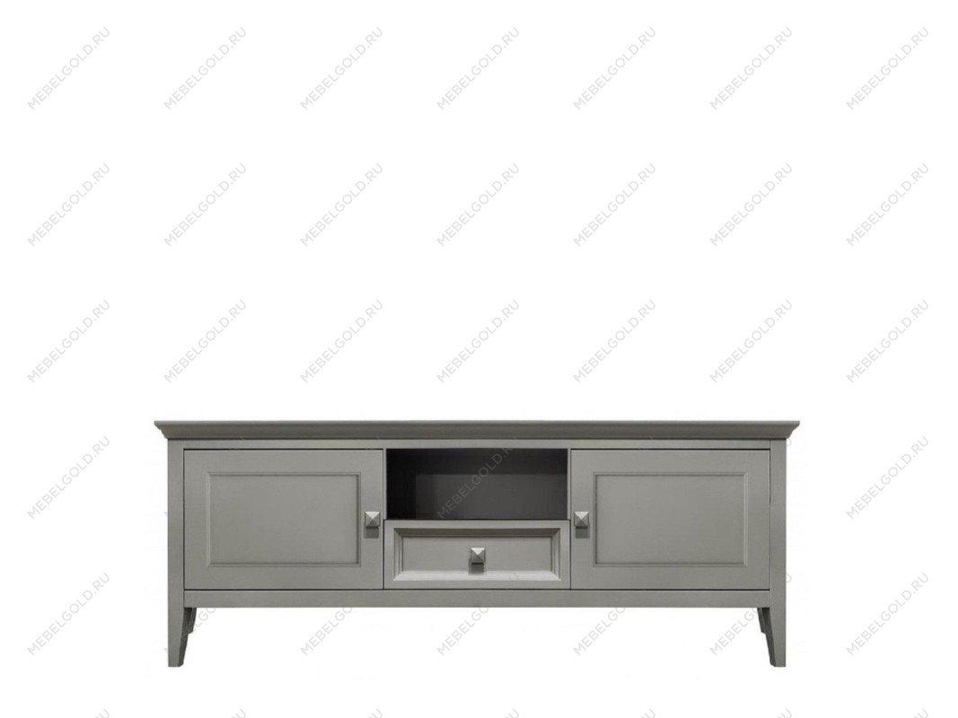 Тумба ТВ малая 1 ящик 2 дверцы Manhattan (Серый)