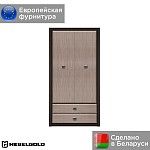 Шкаф платяной Коен SZF 2D2S Венге/Штрокс (NEW) | изображение 1