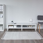 ЛАКК / ЭНКЕЛЬ ТВ-тумба ИКЕА / IKEA ТВ16, тамбурат, цвет белый | изображение 4