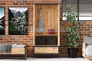 Шкаф Лофт SZF2D1S