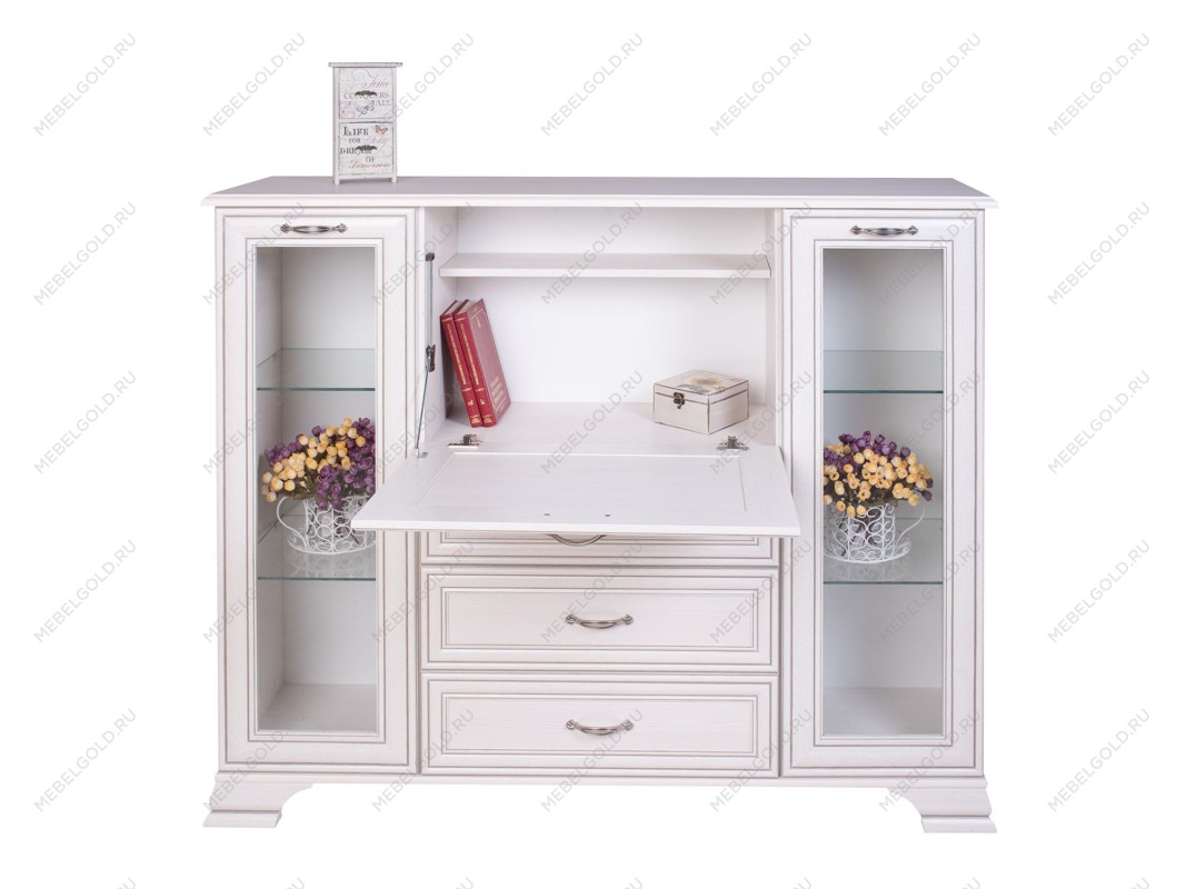 Тумба Тиффани 2V1D3S вудлайн кремовый | изображение 4