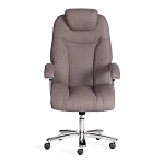 Кресло Trust (max), ткань рогожка Nice, мокко (серо-бежевая) | изображение 4