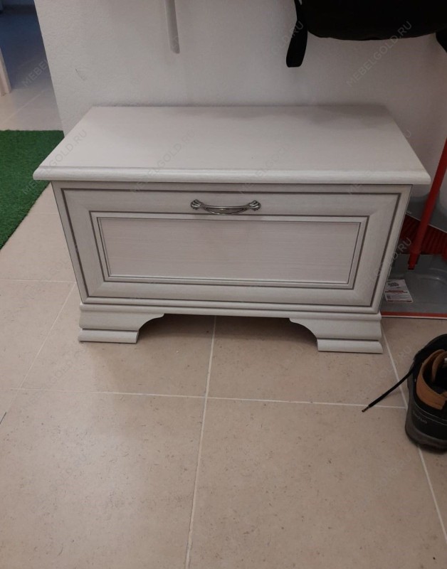 Обувница Тиффани 1D вудлайн кремовый | изображение 3