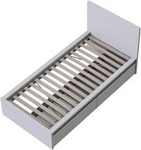 МАЛЬМ / VARMA Сэнгбокс комплект 2-ух выкатных ящиков 100х61х26,5, белый