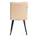 Стул обеденный Bari, LT, экокожа, бежевая, 41х55х89 см | изображение 3