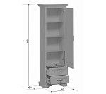 Шкаф Стилиус REG1D2S (Орех донской) | изображение 1