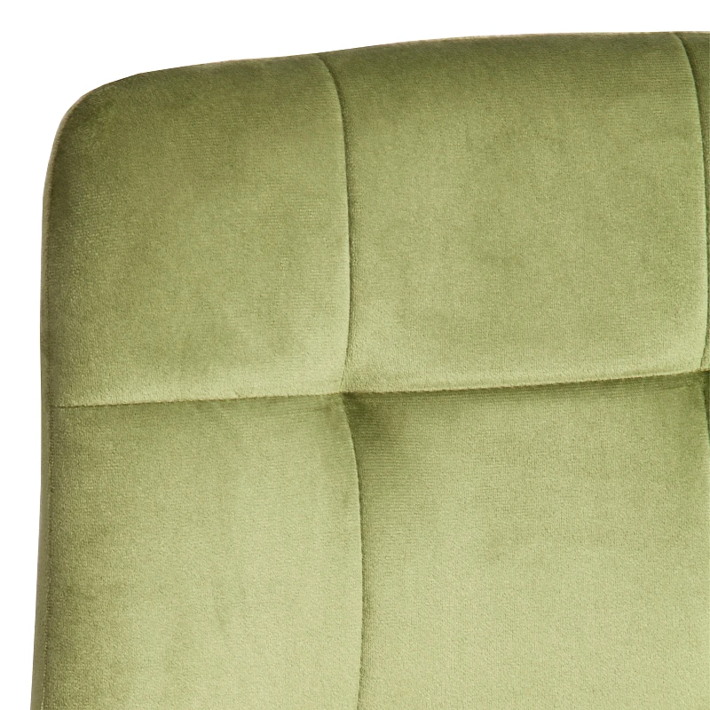 Стул CHILLY (mod. JSC-220), Велюр/металл, 44,5х52,5х88 см, Green (зеленый) HLR54 / натуральный | изображение 8