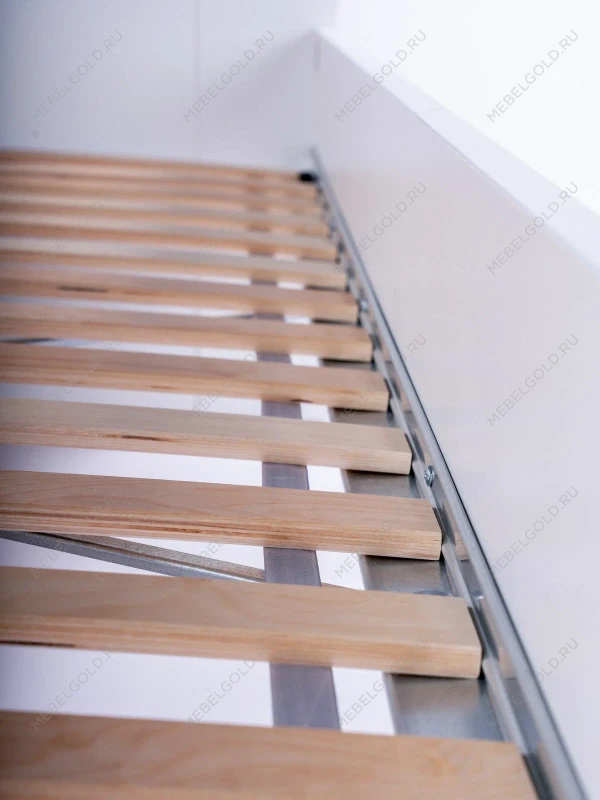 Кровать односпальная Сириус, 90х200 см, белая | изображение 17