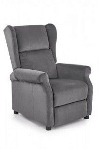 Кресло Halmar AGUSTIN 2 раскладное (серый)