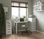 ИНГАР стол письменный ИКЕА / IKEA, 120x75, белый | изображение 3