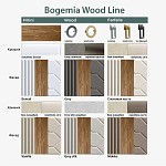 Шкаф 4-х дверный Bogemia Woodline Fi (Мокка/Хром) БМШ2/4 | изображение 1